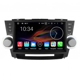 Autoradio DVD GPS Android 11 Toyota Highlander (2008-2012)