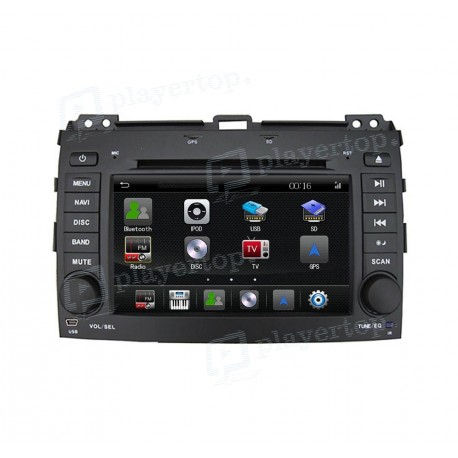 GPS autoradio Toyota Prado