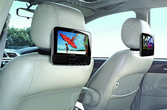 ⨻ᐈ Lecteur DVD voiture double écran : La haute technologie