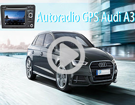 Video Autoradio GPS Audi A3 Player Top