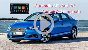 Video Autoradio GPS Audi A4 Chez Player Top