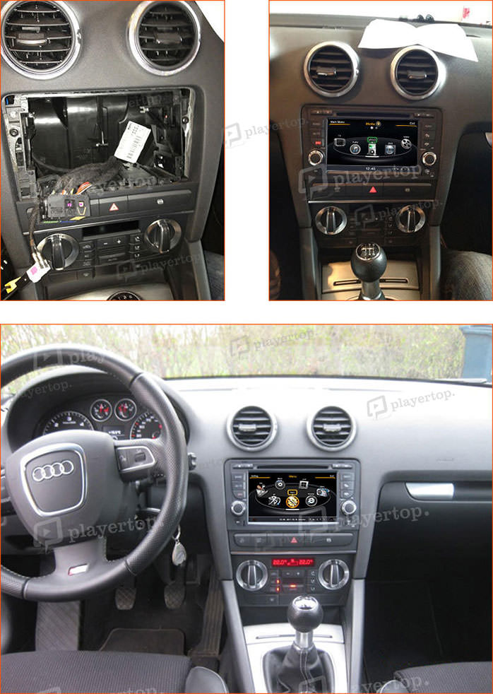 ⨻ᐈ Méthode d'installation autoradio Audi A3 tdi 2009 ⇒ Player Top ®